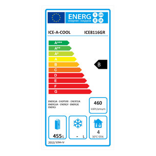 photo 3 armoire positive gn2/1 1 porte pleine