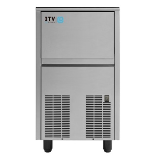 photo 1 machine à glaçons à injection - prod. (24h): 43kg - refroidissement air - glaçons pleins 17 g