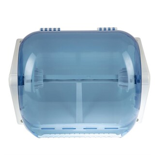 photo 2 distributeur en plastique d essuie-mains jantex bleu