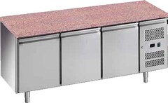 Photo 1 matériel référence PA3100TNPZ: Table réfrigérée positive 3 portes prof. 800 GRANIT