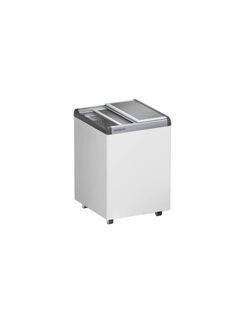 photo 4 conservateur glaces, couvercles coulissants isolés, 148 litres