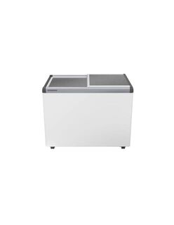 photo 3 conservateur glaces, couvercles coulissants isolés, 294 litres