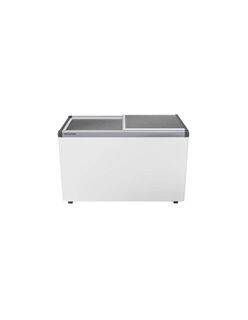 photo 3 conservateur glaces, couvercles coulissants isolés, 369 litres
