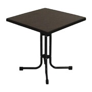 Photo 1 matériel référence FN992: Table de patio pliante limburg pizarra 70 x 70 cm