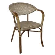 Lot de 4 fauteuils en textilène