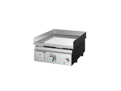 Photo 1 matériel référence MAX-40GC: Plancha professionnelle gaz chrome dur lisse 40 cm