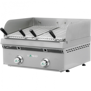 photo 1 grill pierre de lave gaz