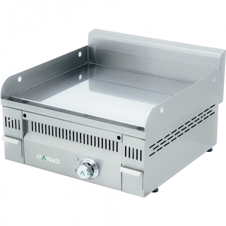 photo 1 plancha professionnelle chrome dur gaz 60cm