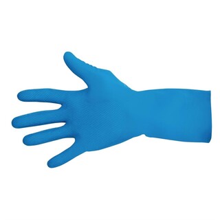 photo 1 gants contact alimentaire étanches bleus mapa vital 165 taille l 1 paire