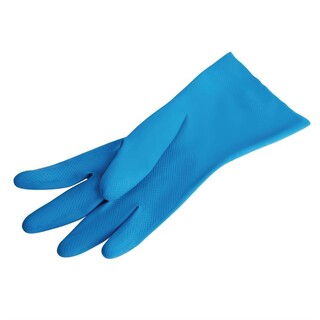 photo 4 gants contact alimentaire étanches bleus mapa vital 165 taille l 1 paire