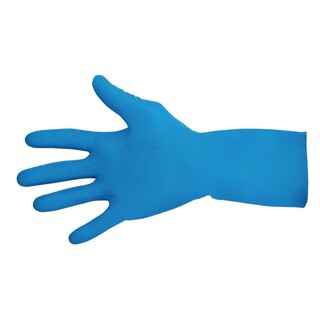 photo 1 gants contact alimentaire étanches bleus mapa vital 165 taille m 1 paire