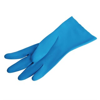 photo 4 gants contact alimentaire étanches bleus mapa vital 165 taille m 1 paire
