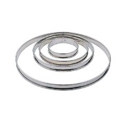Photo 1 matériel référence E647: Cercle à tarte ordinaire 240mm Matfer Bourgeat