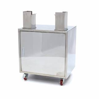 photo 1 chariot pour presse-agrumes orange - pour maj-25 / maj- 25ss / maj-45 - excluant le seau à déchets - sur roulettes