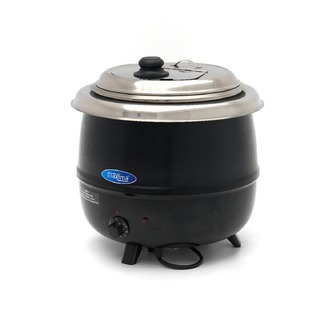 photo 2 marmite à soupe – 13 l – pot intérieur amovible – avec couvercle intégré et encoche pour louche