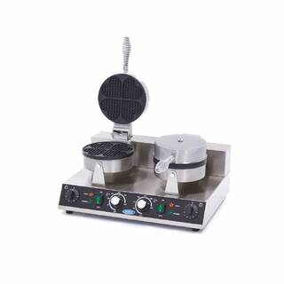 photo 1 gaufrier - 8 gaufres - coeurs - double