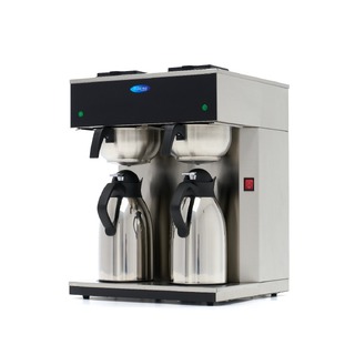 photo 1 cafetière filtre - double - 2x 2 l - avec verseuse isotherme