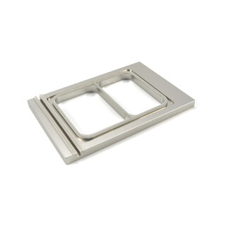 photo 1 menu tray 227 x 178 mm - small - 2 compartments