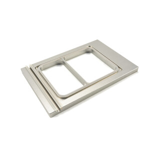 photo 1 menu tray 225 x 175 mm - small - 2 compartments