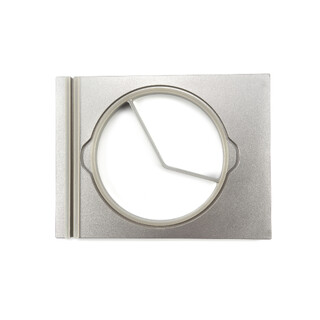 photo 2 pearl round tray  ø 220 mm - medium - 2 compartments