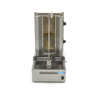 photo 2 kebab grill - 2 brûleurs - 20 kg de viande - gaz