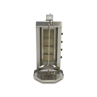 photo 2 kebab grill - 4 brûleurs - 50 kg de viande - gaz
