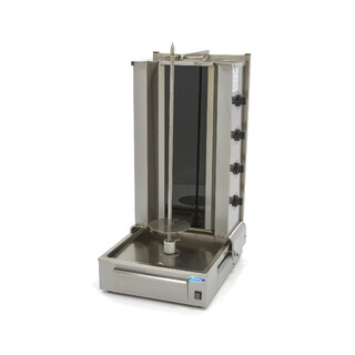 photo 1 kebab grill - 4 brûleurs - 70 kg de viande - électrique