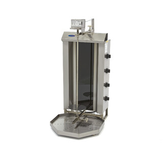 photo 1 kebab grill - 4 brûleurs - 50 kg de viande - électrique