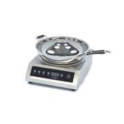 Photo matériel référence 09371050 : Cuiseur wok - Ø26 cm - 3500W - induction