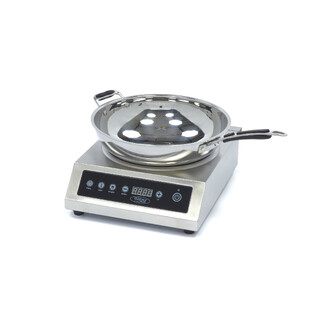 photo 1 cuiseur wok - ø26 cm - 3500w - induction
