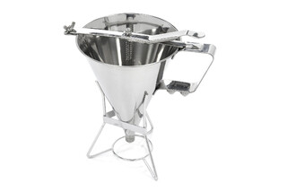 photo 2 dispensateur de pâte - 1,6 l - acier inoxydable - bouton de dosage inclus