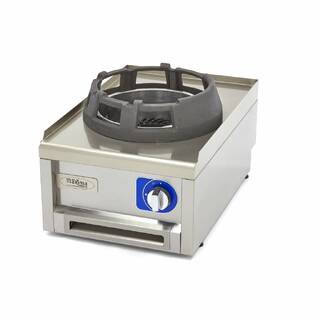 photo 1 cuiseur wok - ø28 cm anneau de cuisson - profondeur 60 cm - gaz