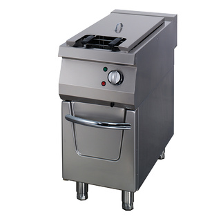 photo 1 premium friteuse - 1 x 22 l - unité simple - profondeur 90 cm - avec robinet de vidange - électrique