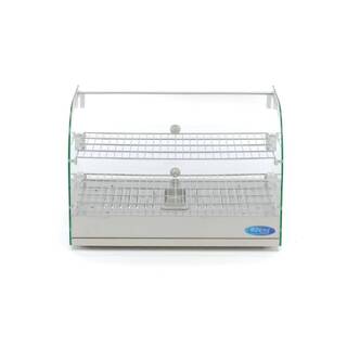 photo 2 vitrine chaude - 45 l - 55 cm - 2 étagères