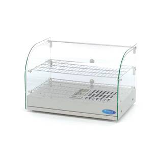 photo 1 vitrine chaude - 45 l - 55 cm - 2 étagères