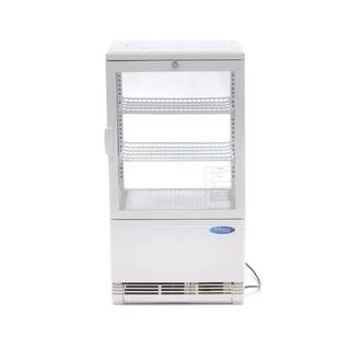 photo 2 vitrine réfrigérée - 58 l - 43 cm - blanc