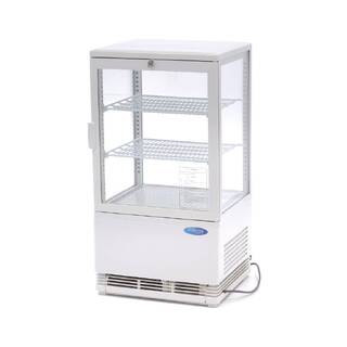 photo 1 vitrine réfrigérée - 58 l - 43 cm - blanc