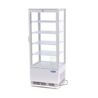 photo 1 vitrine réfrigérée - 98 l - 43 cm - blanc