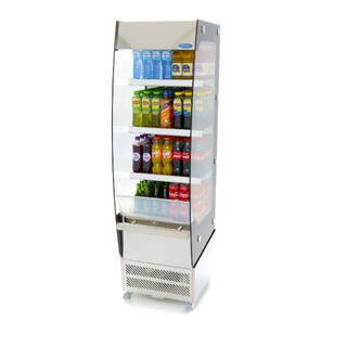 photo 1 vitrine ouverte libre service - 220 l - 50 x 50 cm - ouvert