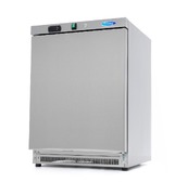 Photo matériel référence 09405004 : Réfrigérateur - 200 L - 3 étagères réglables - acier inoxydable