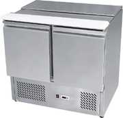 Meuble Saladette Capot Inox 2 Portes