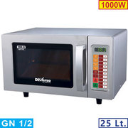 Micro-ondes inox 1000w. 25l digital
