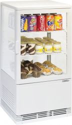 Mini vitrine réfrigérée POSITIVE 58 L 130W