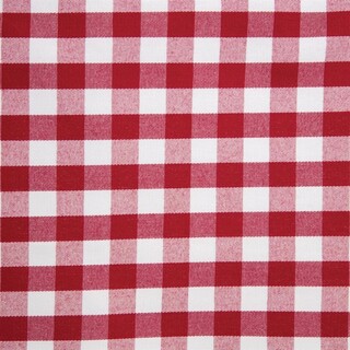 photo 4 nappe carrée à carreaux rouges en polyester mitre comfort gingham 1320 x 1320mm