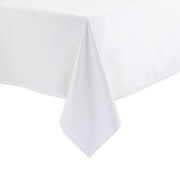 Photo 1 matériel référence GW428: Nappe blanche mitre limetree 900 x 900mm