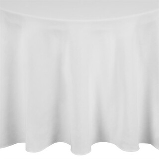 photo 2 nappe ronde blanche mitre essentials occasions 2300mm