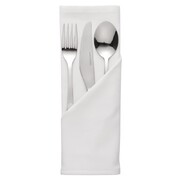 Photo 1 matériel référence HB560: Serviettes blanches en polyester Mitre Essentials Occasions