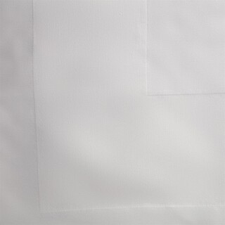 photo 3 nappe blanche bande de satin mitre luxury 910 x 910mm