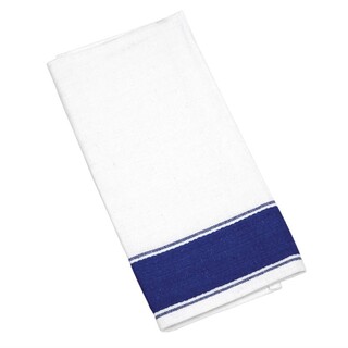 photo 1 serviettes gastro avec bordure bleue olympia