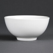 Photo 1 matériel référence C253: Bols à riz blancs 130mm Olympia (Lot de 12)